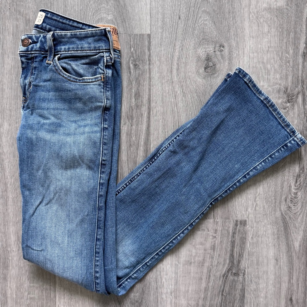 Hollister Women's Blue Bootcut Jeans